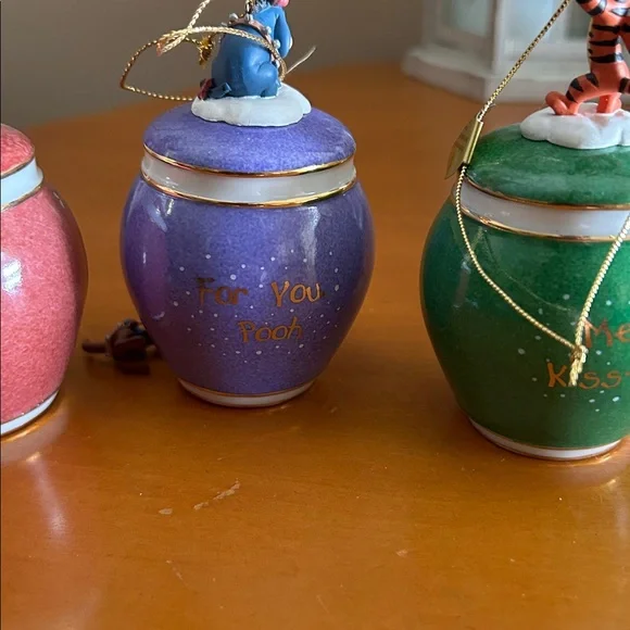 Disney Winnie the Pooh Holiday Ornament Trio - Picture 10 of 12